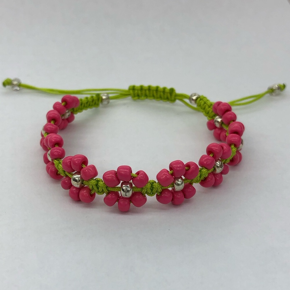 Bracelets macrame adjustable (set of two)